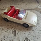 Playmobil vintage GSL 8-Inch car with flip-up headlights 1987 Geobra
