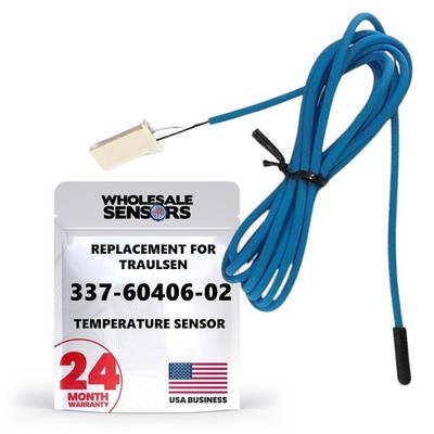 Replacement TRAULSEN 337-60406-02 Coil Temperature Sensor 74'' BLUE
