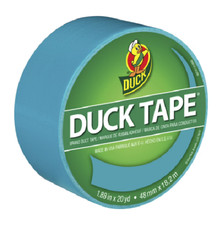 Color Duck Tape Brand Duct Tape, 1.88 in. x 20 yd., Aqua
