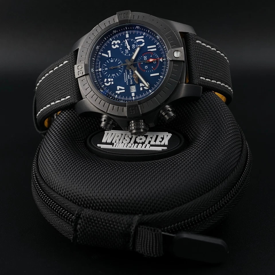Breitling Super Avenger Chronograph 48mm Night Mission V13375 - Complete Set - Image 3 of 4