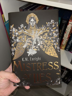 Mistress Of Lies by K.M. Enright Illumicrate Exclusive Signed Edition Hardcover