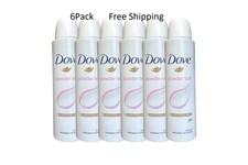 6 Pack Dove Spray Powder Soft Anti-Perspirant Spray Deodorant 150ml 5.07oz