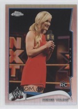 2014 Topps Chrome WWE Refractor Renee Young #83 8k4