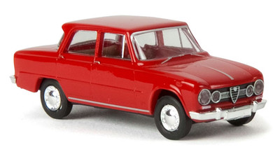 Brekina 29509 Alfa Romeo Giulia 1600 Super Red H0 Scale 1:87