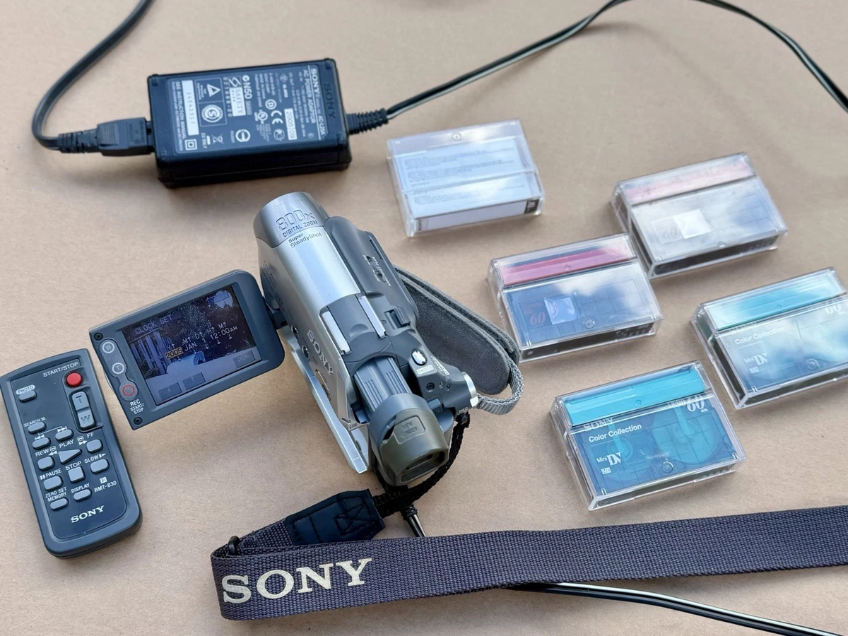 Sony Handycam MiniDV Camcorders 800x Digital Zoom for sale | eBay