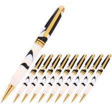 European Pen Kit, Titanium Gold Finish, 10 Pack, Legacy Woodturning