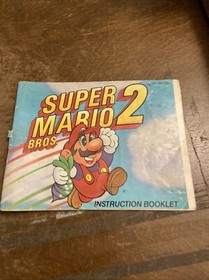 Super Mario Bros. 2 w/Manual NES Nintendo