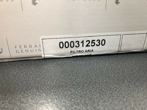 FILTRO DE AIRE Ferrari genuino (488) - Imagen 2 de 2
