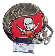 Shaquil Barrett Signed Tampa Bay Buccaneers🏴‍Full-Size Authentic Speed Helmet