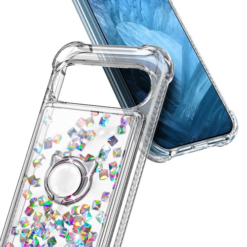 For Google Pixel 9 / 9 PRO / 9 PRO XL Phone Case Glitter Cover + Tempered Glass - Picture 19 of 20