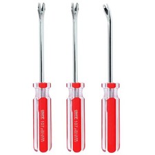 3 Pcs Tack Lifter 3mm U-Tip Nail Staple Rivet Remover Screwdriver Tool