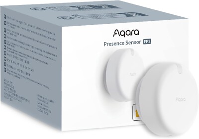 Smart Home Presence Sensor FP2 -Indoor Wired Radar Sensor with Light Automation/