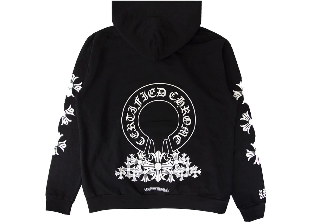 CHROME HEARTS Black Hoodie ~ SUPER RARE ~Miami x Drake