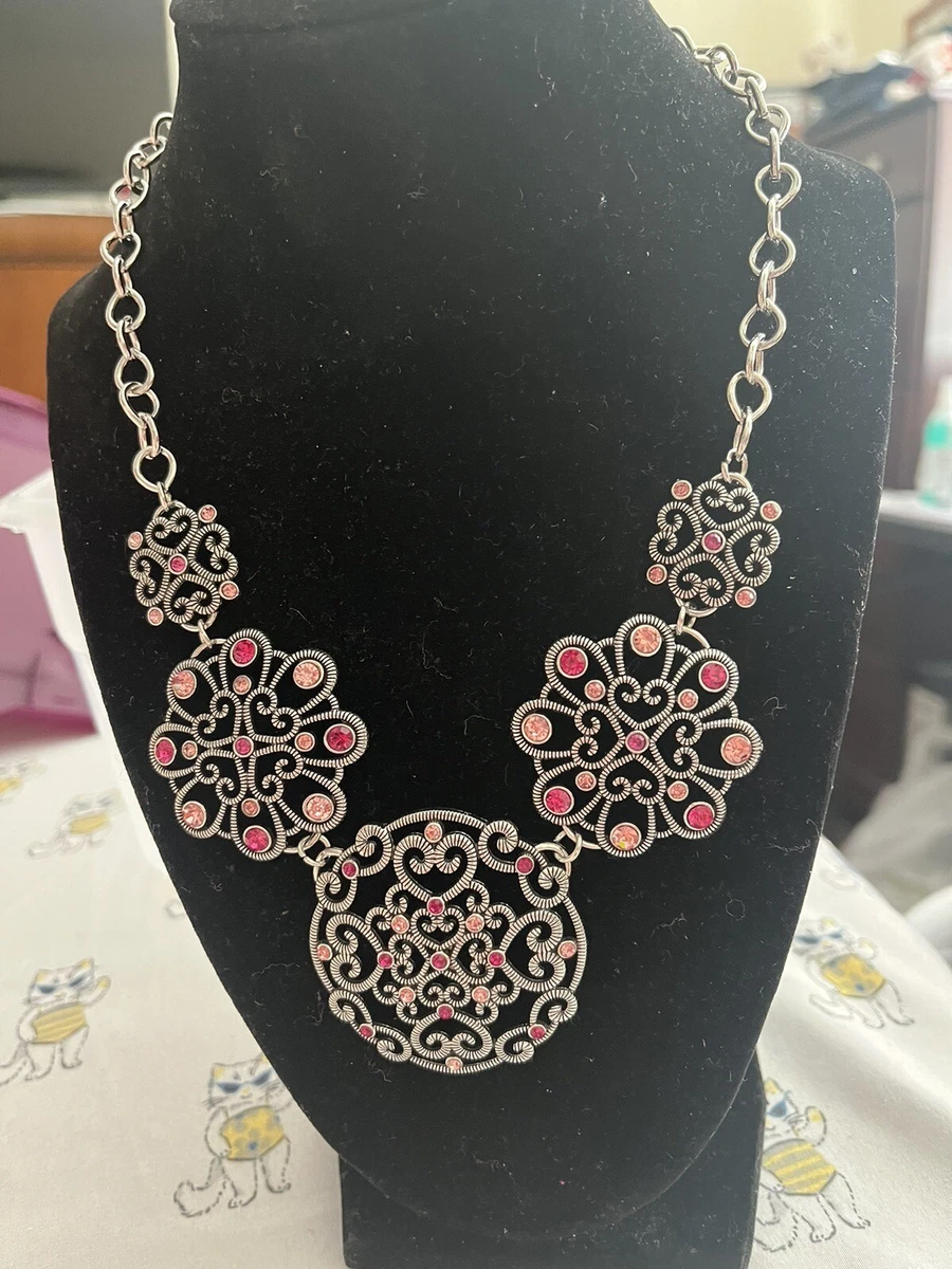 Paparazzi pink and dark pink necklace