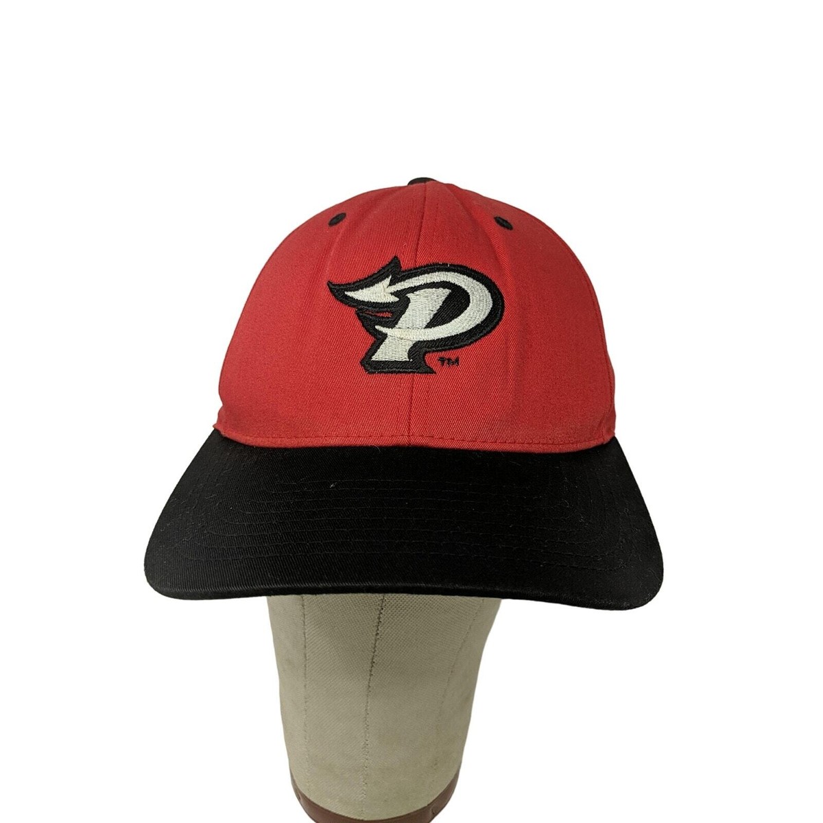 Pacific Headwear 302C Pro Model Strapback Hat Embroidered P Logo