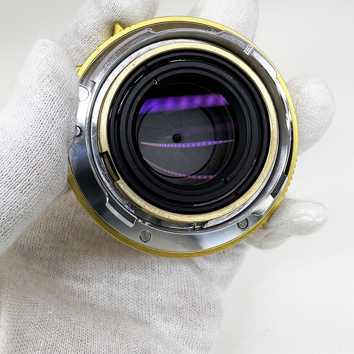 Light Lens Lab Lens 50mm F2 Brass Golden For Leica M M3 M6 M240