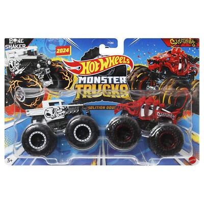 Monster Trucks Demolition Doubles Bone Shaker vs Skelesaurus