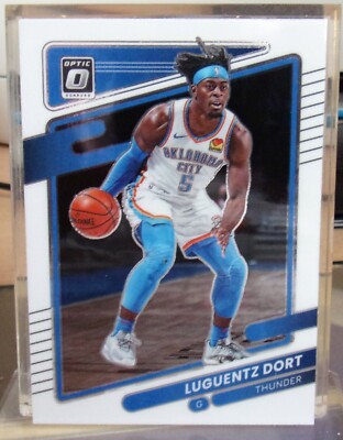 NBA Playercard - 21-22 Dondruss Optic Base - Luguentz Dort  - OKC Thunder #78