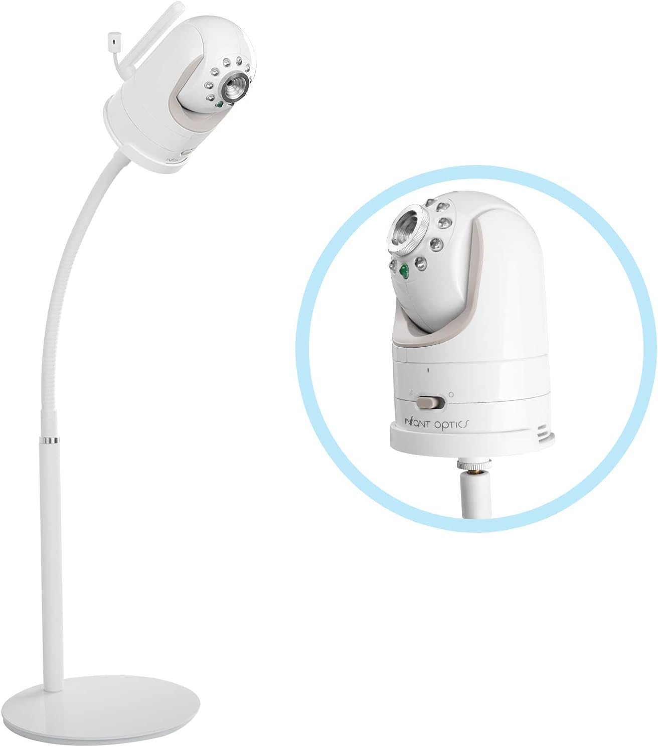 Baby Monitor Mount, Universal Baby Camera Holder Baby Camera Stand for Crib Nurs-image