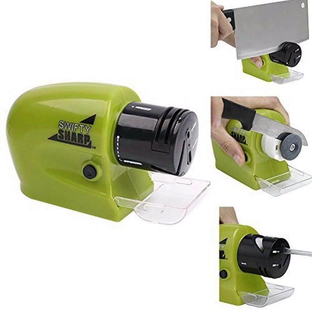 Electric Sharpener Swifty Sharp Multifunctional Cordless Motorized Blade Tool TV
