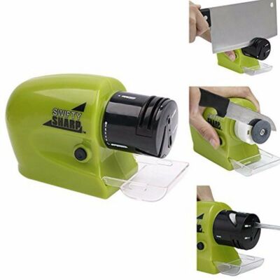 Electric Sharpener Swifty Sharp Multifunctional Cordless Motorized Blade Tool TV