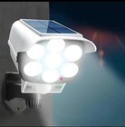 Solar Powered LED Light Dummy Camera Home Garden Security Fake CCTV Surveillance