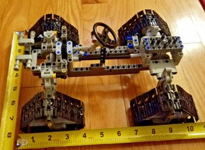 caterpillar lego technic