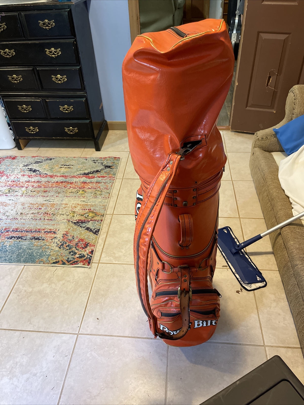 powerbilt golf bag with clubs eBay