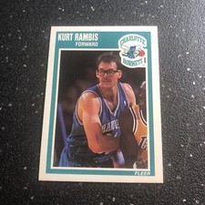 Kurt Rambis 1989-90 Fleer Basketball #16 NBA Charlotte Hornets Forward