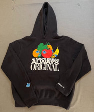 Adidas Always Fresh Always Original Adult S Black Pullover Long Sleeves Hoodie.