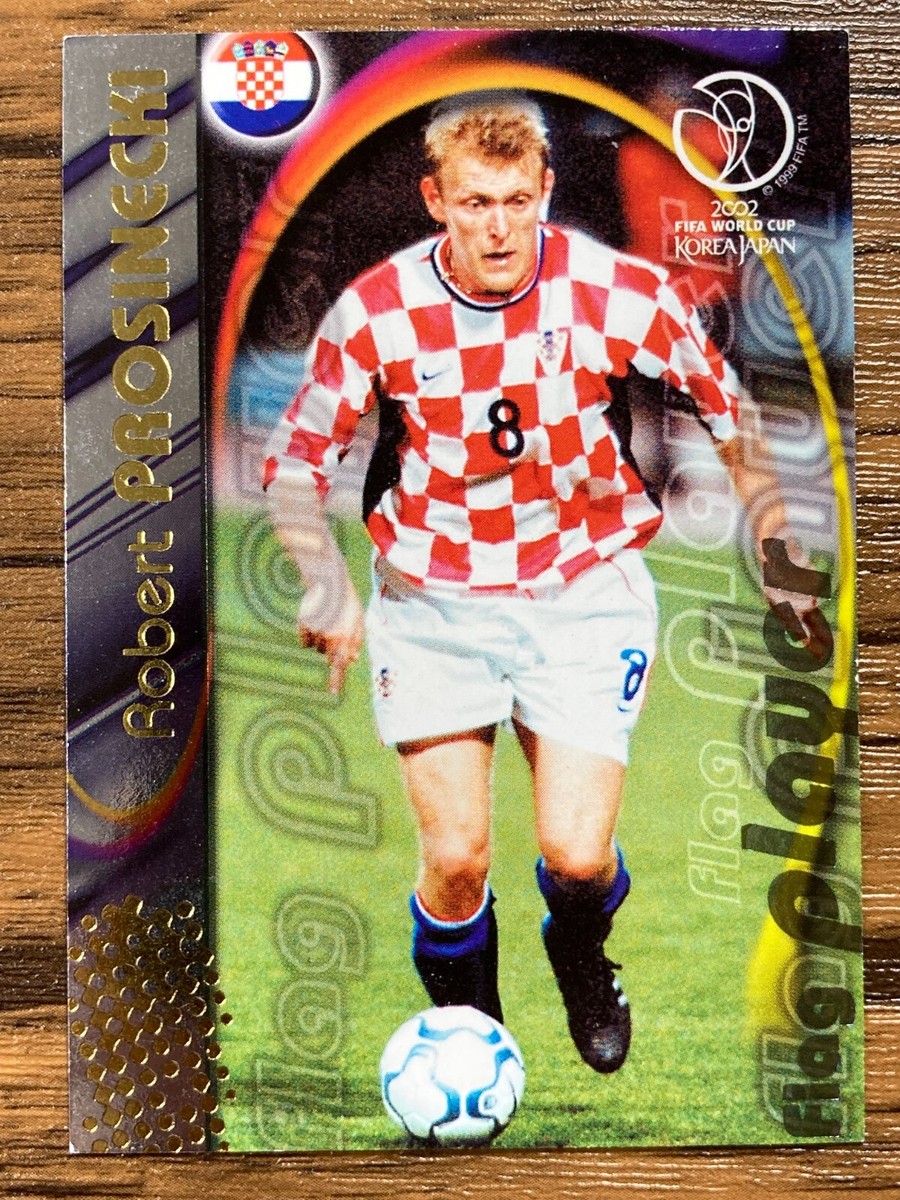Panini 2002 World Cup Card F7 Prosinecki Croatia Japanese Edition