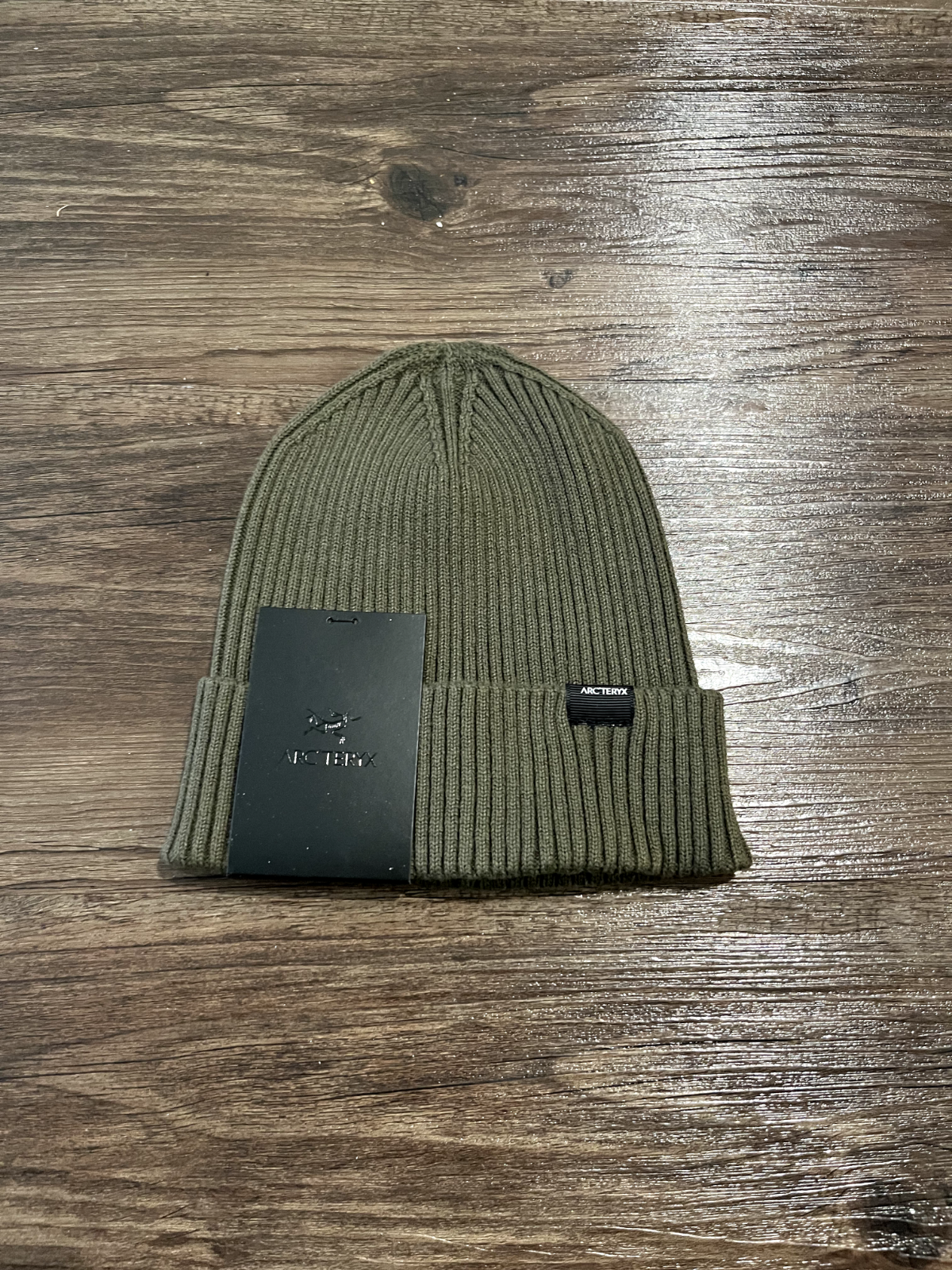 Arc'teryx Olive Green Beanie Hat One Size for Men and Women
