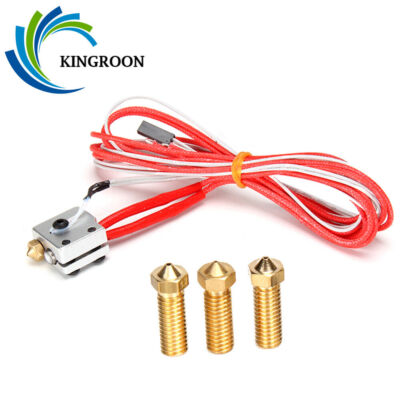 Volcano Heat Block Cartridge Heater V5 V6 Nozzle Thermistor Sensor Hotend Kits