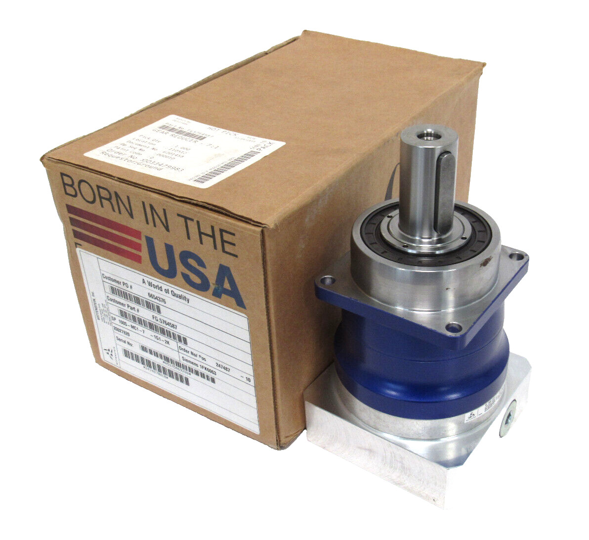 NEW WITTENSTEIN SP100S-MC1-7-1G1-2K PLANETARY GEAR BOX 7:1 SP100SMC171G12K