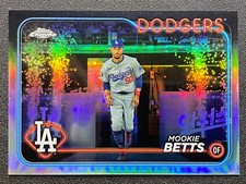 2024 Topps Chrome - Image Variation Emerging From Dugout Mookie Betts LA Dodgers