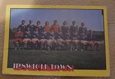 IPSWICH TOWN FC SQUAD 1973 A&BC TRADING CARD ...