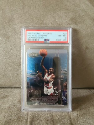 その他 PSA8 1997 l Universe Michael Jordan PSA8 1997 Metal Universe Michael Jordan