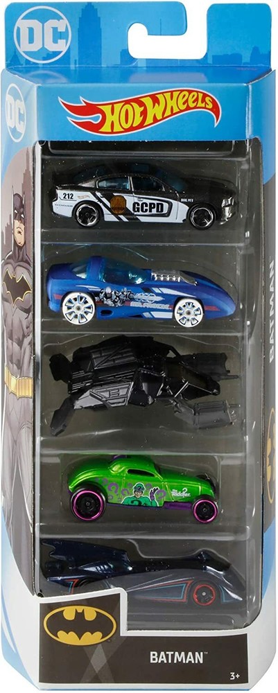 Hot Wheels - Batman - 5-Pack