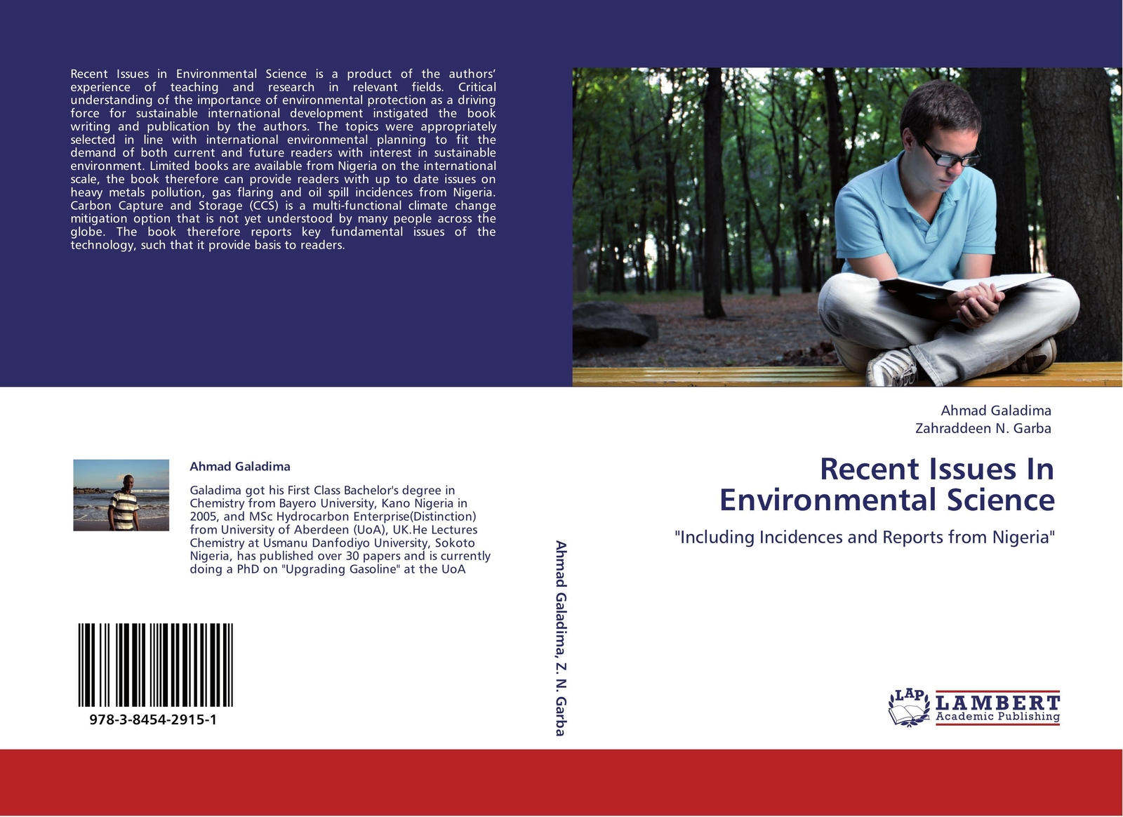 Thumbnail - Recent Issues In Environmental Science | Ahmad Galadima (u. A.) |