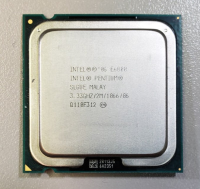 Intel Pentium E6800 3.33GHz, 2M Cache, 1066 MHz bus Speed, Socket LGA 775
