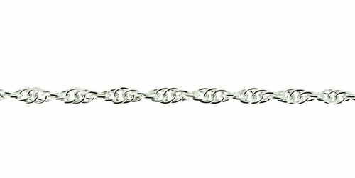 Plata Cuerda (Príncipe de Cadena, 2.8MM Enlace, 40.6cm / 41CM | eBay