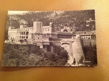 VINTAGE REAL PHOTO UNUSED POSTCARD  Prince's Palace MONACO. RPPC.