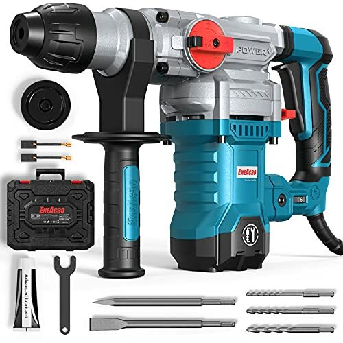 ENEACRO Martello Perforatore, 1500W Martello Demolitore 6J, SDS Plus Mandrino, 4