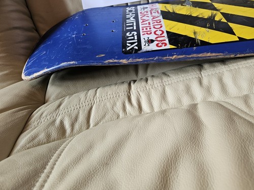 Schmitt Stix Danger Hazerdous Skater Skateboard Deck ORIGINAL 1988 - Picture 14 of 15