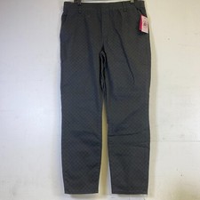 Juicy By Juicy Couture Straight Leg Women's Pants Pull on Size 16 Color Black