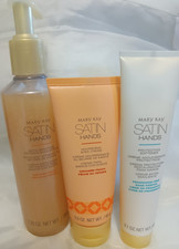 Mary Kay Satin Hands Set Shea Scrub Softener Cream Orchard Peach Fragrance-Free