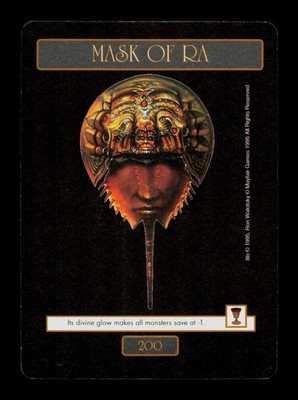 Mask Of Ra Fantasy Adventures 1995 Trading Card TC CC