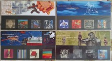 Royal Mail Millennium Stamps 1999 Presentation Packs Feb/May/Oct/Dec
