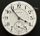 Antique Elgin G371 Hunting BW Raymond  19 Jewel Pocket Watch Movement Parts — photo 2
