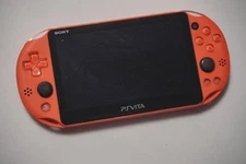 PS Vita 2000 console Neon Orange color Japan PlayStation Vita system US Seller